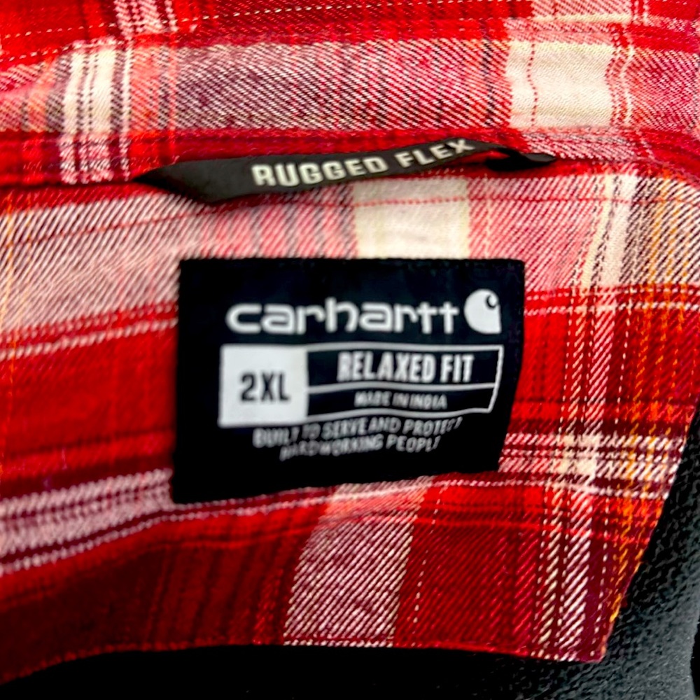 Carhartt insulated flannel XXL